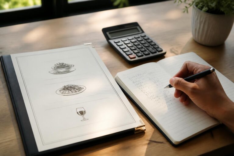 découvrez une formule simple pour calculer la marge de votre menu et savoir rapidement s'il vous fait gagner de l'argent.