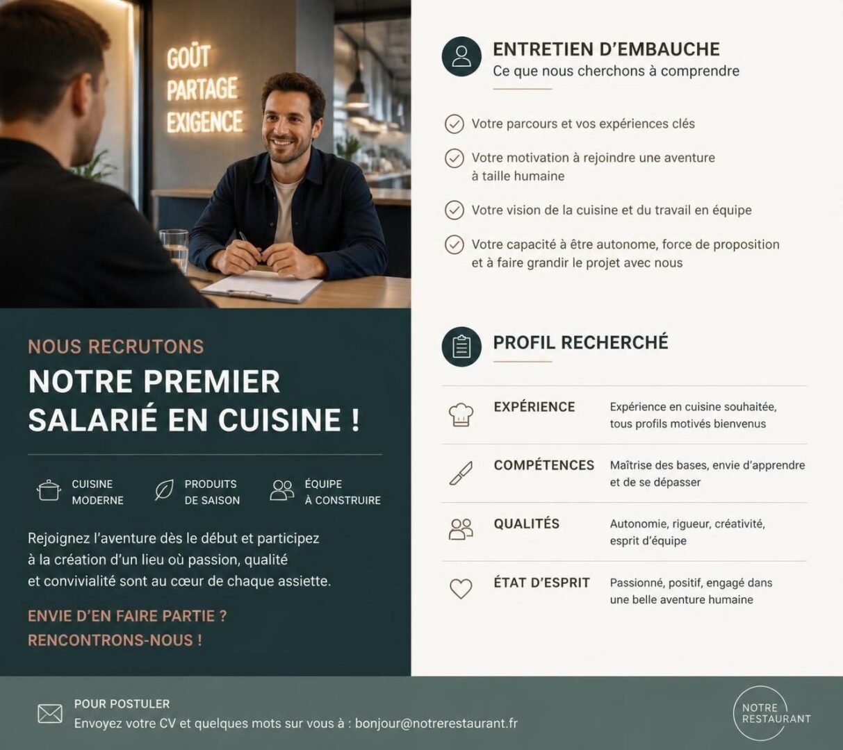 Recrutement: comment embaucher sans te tromper dès le premier CDI 1 découvrez nos conseils essentiels pour réussir votre recrutement et embaucher le bon candidat dès le premier cdi, évitant ainsi les erreurs coûteuses.