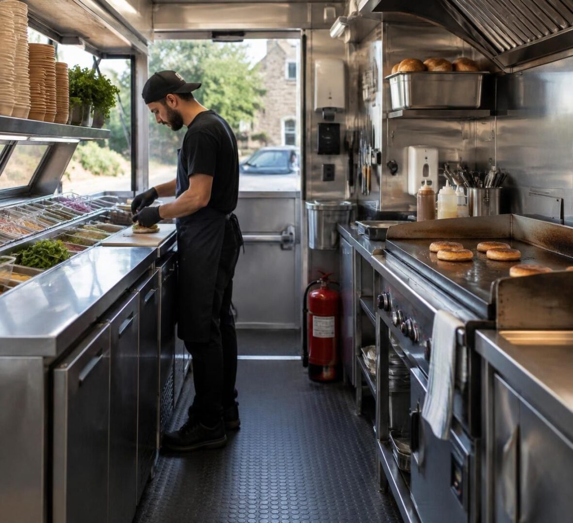 découvrez la checklist du matériel indispensable pour votre food truck et évitez les pannes qui peuvent gâcher le rush.
