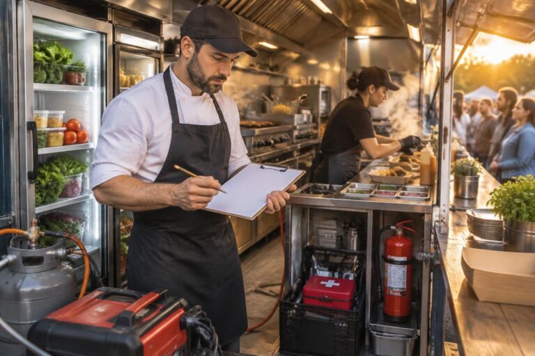 anticipez les pannes en plein service grâce à notre checklist du matériel indispensable pour équiper votre foodtruck et rester efficace pendant le rush.