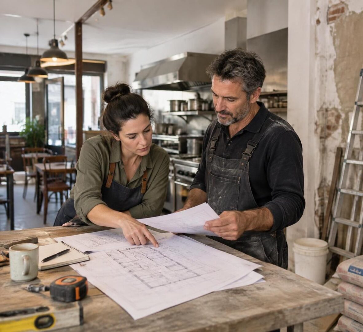 travaux et aménagement de restaurant : découvrez comment cadrer votre budget, anticiper les imprévus et éviter que les coûts ne doublent.